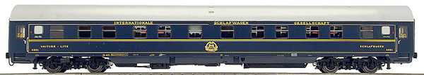 ACME AC51001 - Sleeping Car Uhansa, owned by CIWL, registered in Denmark.