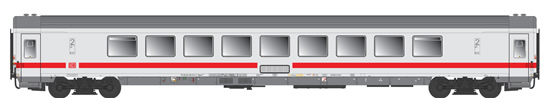 ACME AC52341 - Passenger Coach Bpmz 857.1, DB ICE livery, with traditional intercom