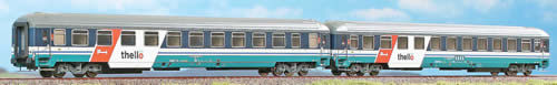 ACME AC55100 - Italian 2pc Passenger Coach Set Ã”Ã‡Â£ThelloÃ”Ã‡Ã˜ of the FS