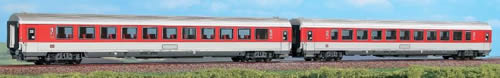 ACME AC55114 - German 2pc Passenger Car Set EC Blauer Enzian of the DB