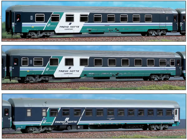 ACME AC55146 - 3pc Passenger Coach Set ICN Trenitalia