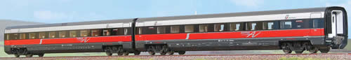 ACME AC70062 - Italian 2pc Passenger Coach Set Frecciarossa of the FS