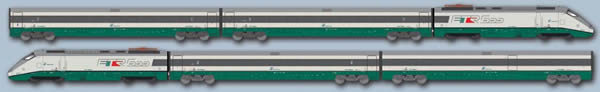 ACME AC79150 - Italian Electric Locomotive ETR 500 Set (DCC Sound Decoder)