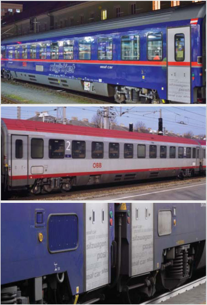 L.S. Models 97024 OeBB NightJet bmz バラ L.S. Models 97023N: Passenger Car Set Night Train Car ÖBB