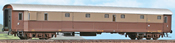 Italian Luggage Car Type 1946 (Dz 83000) of the FS