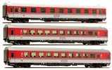 German Passenger Coach Set of the DB