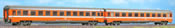 Italian 2pc Passenger Coach Set of the FS