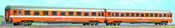 Italian 2pc Passenger Coach Set of the FS