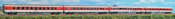 German 4pc Passenger Car Set EC Blauer Enzian of the DB