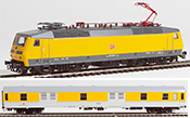 German Electric Locomotive 120 502 + Luggage Car of the DB (DCC Sound Decoder)