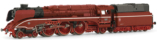 Arnold 2123 - Steam locomotive 18 201, in red livery