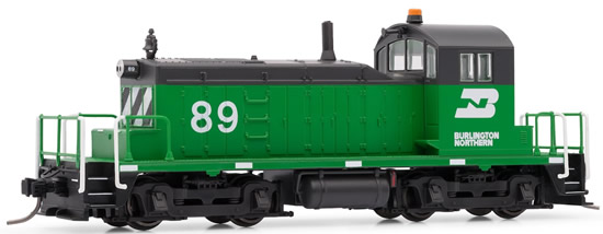 Arnold 2253 - USA Diesel Locomotive EMD SW1 of the Burlington Northern - 89