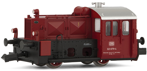 Arnold 9001 - Shunting locomotive Köff 2, red livery DB, TT scale