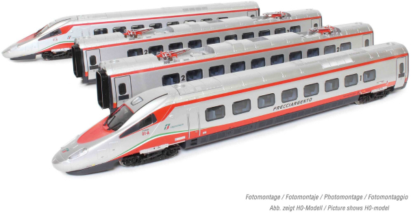 Arnold HN2474 - Italian 4-unit base EMU set Class ETR 610 of the FS