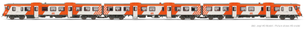 Arnold HN2540 - Spanish 3-part diesel railcar set series 592 of the RENFE
