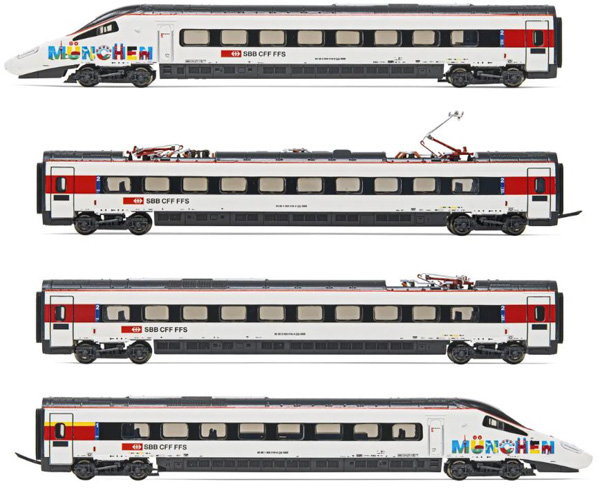 Arnold HN2567 - 4-unit base set EMU RABe 503 018 Astoro, ECE 190 