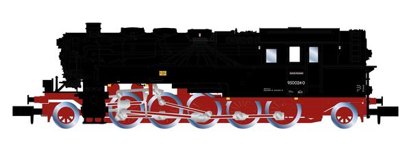 Arnold HN2598 - German Steam Locomotive 95 0024, oil fired of the DR