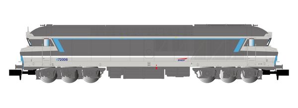 Arnold HN2653S - French Diesel Locomotive CC 72006 Multiservice of the SNCF (DCC Sound Decoder)