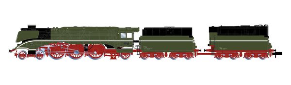 Arnold HN2665 - German Steam Locomotive 02 0201-0, fuel tender of the DR