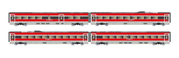 Arnold HN3514 - 4-unit Intermediate Coaches Set of the high-speed train Frecciarossa 1000