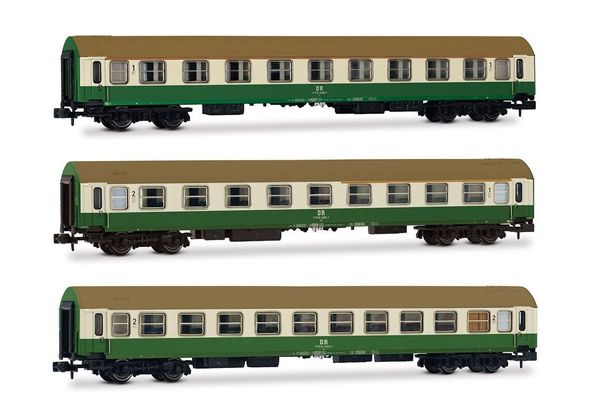 Arnold HN4482 - 3-unit OSShD type B Passenger Coach Set A + AB + Bc