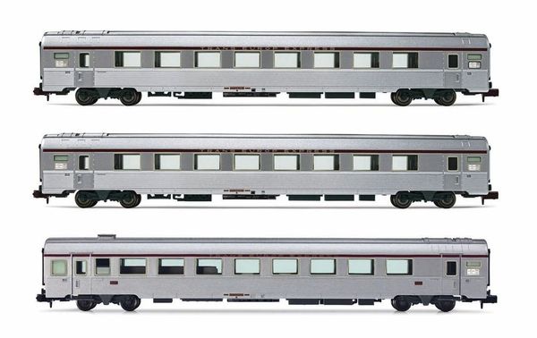 Arnold HN4498 - 3-unit TEE Jules Verne Set of air-conditioned type Mistral 69 Coaches