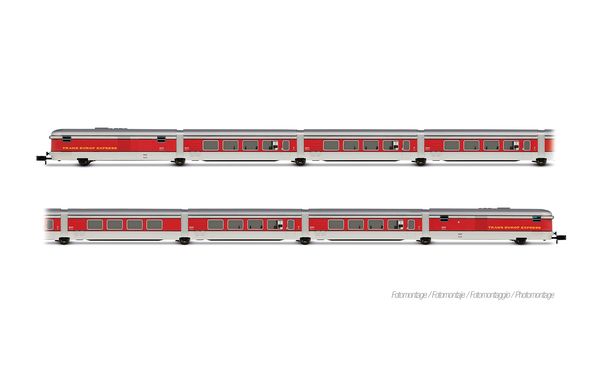 Arnold HN4510 - 8pc Basic Passenger Set Talgo III RD TEE “Catalan Talgo” of the RENFE