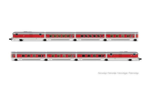 Arnold HN4512 - 8pc Basic Passenger Set Talgo III RD Barcelona Talgo of the RENFE