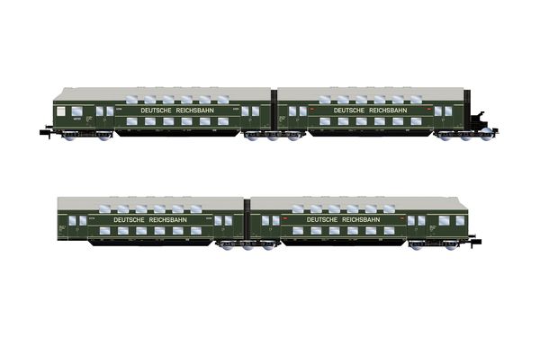 Arnold HN4520 - 4-unit Double-decker coach DBv DEUTSCHE REICHSBAHN