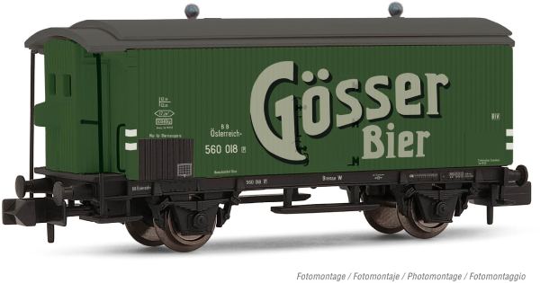 Arnold HN6449 - 2-axle refrigerated wagon Gösser
