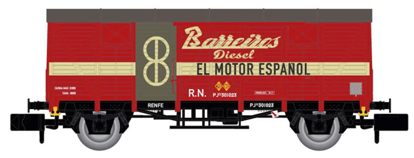 Arnold HN6661 - 2-axle covered wagon type J300.000 Barreiros