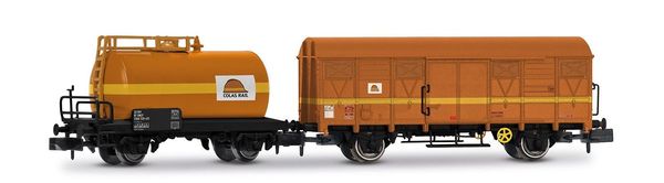 Arnold HN6679 - 2-unit Tank Wagon Set Colas Rail