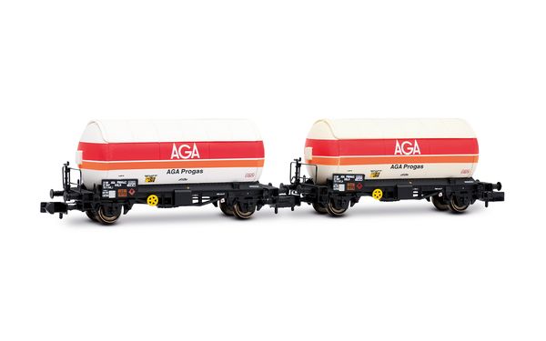 Arnold HN6720 - 2pc Gas Tank Wagon Set, AGA Progas