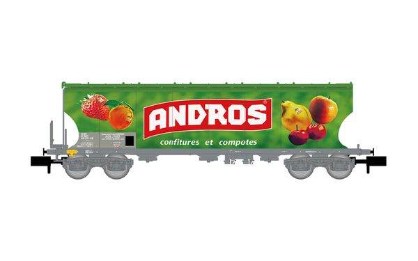 Arnold HN6733 - Round Sided Hopper Wagon, Andros