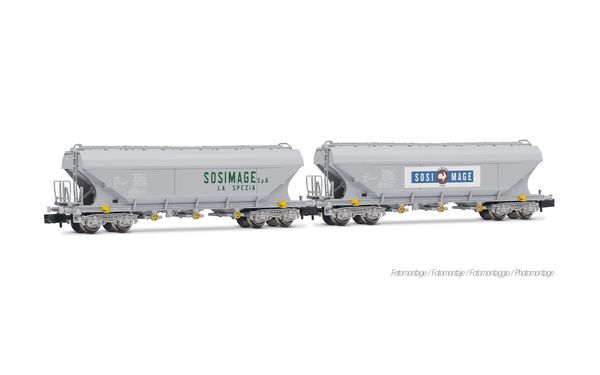 Arnold HN6736 - 2pc Flat Sided Hopper Wagon Sosimage