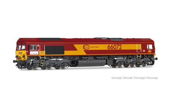 Arnold HN9081 - Diesel Locomotive Class 66 Euro Cargo Rail