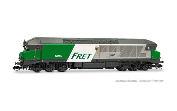 Arnold HN9088 - French Diesel Locomotive CC 72010, FRET of the SNCF