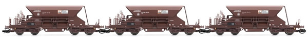 Arnold HN9703 - 3pc Self Discharging Wagon Set, Fac 265, KIROW Leipzig AG
