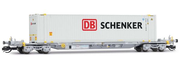 Arnold HN9761 - 4-axle Container Wagon loaded with 1 x 45 container DB Schenker