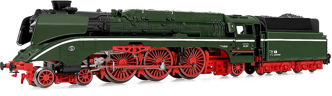 arnold HN2427D - German Steam Locomotive Class 18 201 with coal tender of  the DR (Digital)