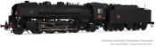French Steam locomotive 141 R 1173 