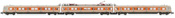 Arnold HN2494S 3-unit EMU, class 420, grey/orange livery, two pantographs (DCC Sound)