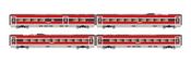 4-unit Intermediate Coach Set of the high-speed train Frecciarossa 1000