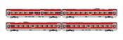 4-unit set of intermediate coaches for the high-speed train Frecciarossa 1000