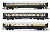 Arnold HN4398 3-unit pack "Pullmancoaches"  blue/cream livery