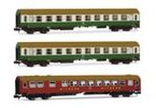 3-unit OSShD type B Passenger Coach Set, WR + 2 x B