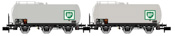 Arnold HN6608 2-unit pack of 3-axle tank wagons, "TOTAL"