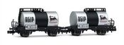 2-unit 2-axle Tank Wagon Set, Agip