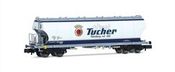 4-axle Cereal Hopper Wagon Tucher