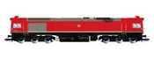 German Diesel-Electric Locomotive Class 77 of the DB AG (DCC Sound Decoder)